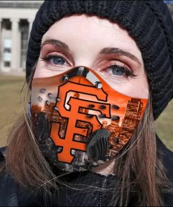 San Francisco Giants Baseball N95 Filter Face Mask San Francisco Giants Baseball N95 Filter Face Mask