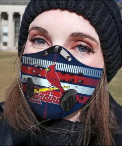 St. Louis Cardinals Baseball N95 Filter Face Mask