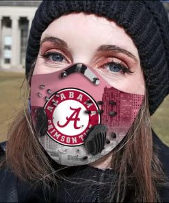 Alabama Crimson Tide Football N95 Filter Face Mask Alabama Crimson Tide Football N95 Filter Face Mask