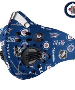 Winnepeg Jets Ice Hokey N95 Filter Face Mask