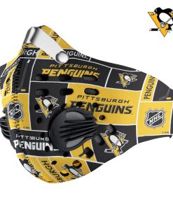 Pittsburgh Penguins Ice Hockey N95 Filter Face Mask
