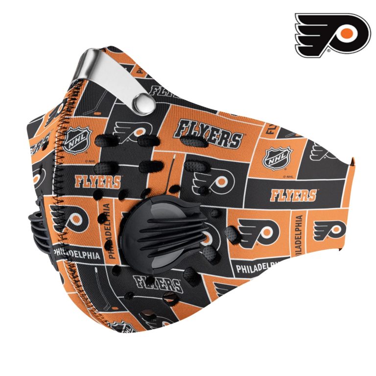 Philadelphia Flyers Ice Hockey N95 Filter Face Mask