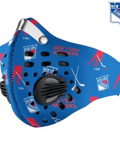 New York Rangers N95 Filter Face Mask
