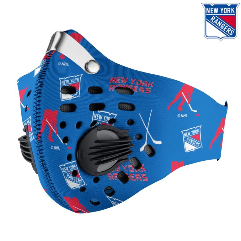 New York Rangers N95 Filter Face Mask