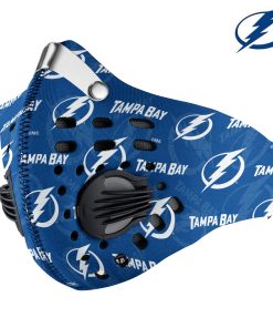 Tampa Bay Lightning Hockey Team N95 Filter Face Mask Tampa Bay Lightning Hockey Team N95 Filter Face Mask