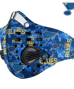 St. Louis Blues Hockey Team N95 Filter Face Mask