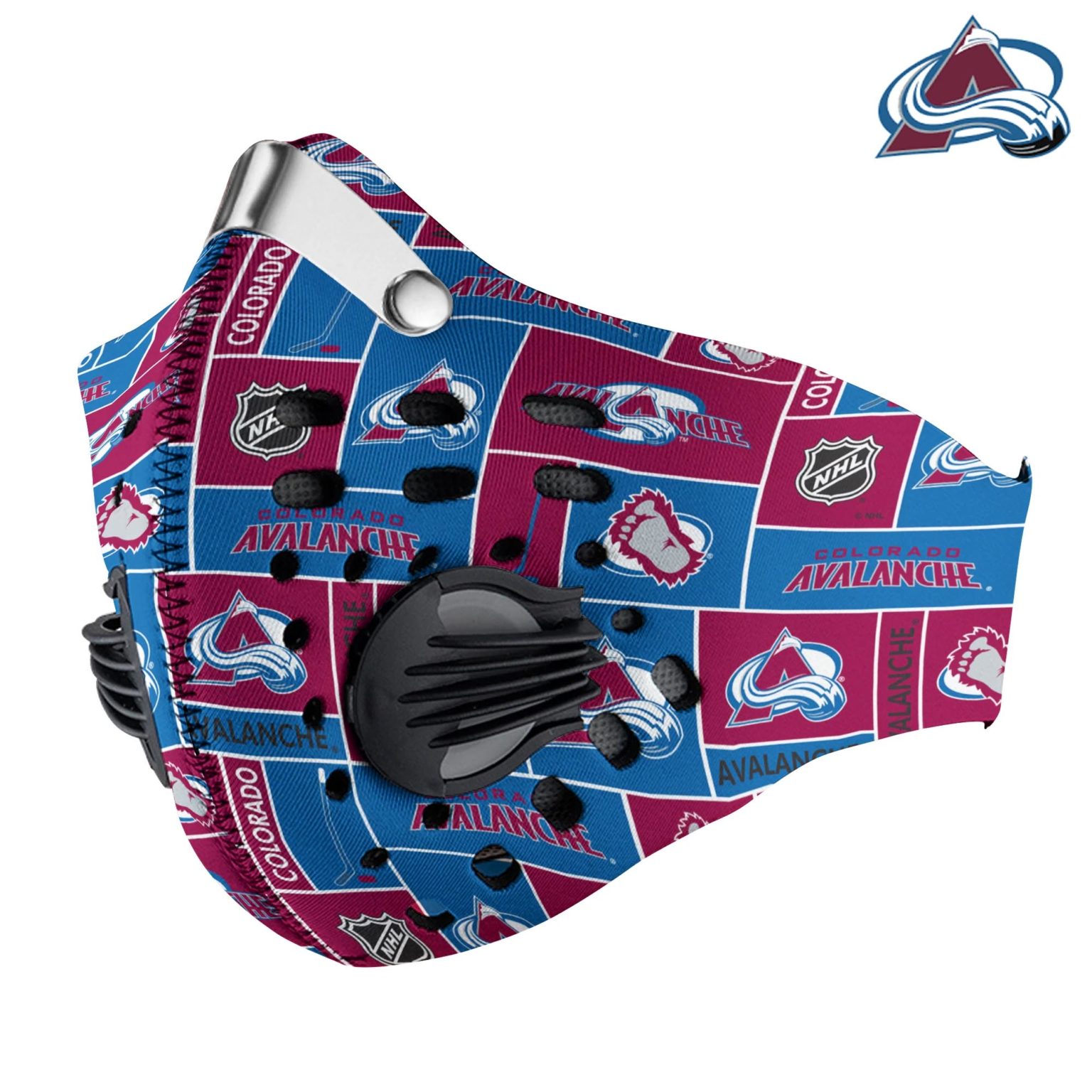 Columbus Blue Jackets Ice Hockey Team N95 Filter Face Mask