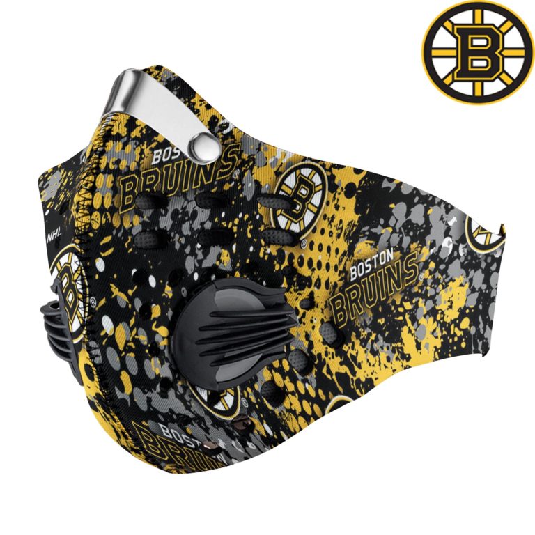 Boston Bruins Ice Hockey N95 Filter Face Mask