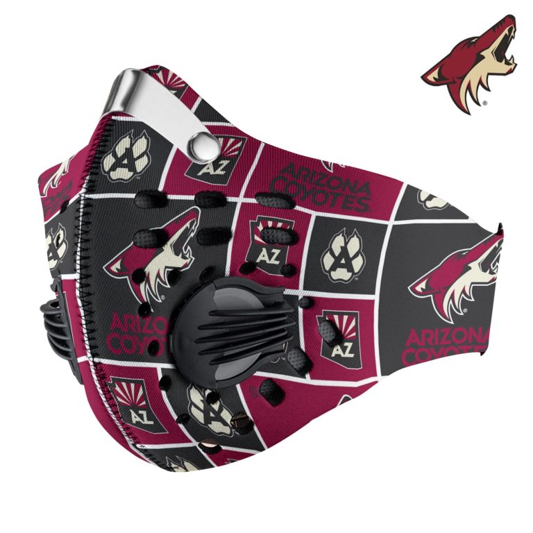 Arizona Coyotes Ice Hockey N95 Filter Face Mask