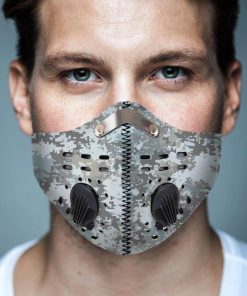US Army Camouflage Pattern N95 Filter Face Mask
