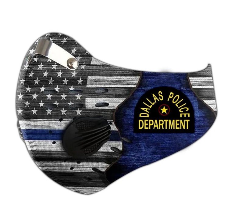Dallas Police Department N95 Filter Face Mask