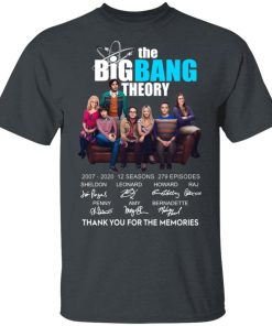 The Big Bang Theory Characters Signature
