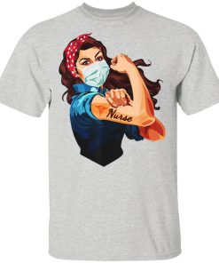 Strong Woman Mask Nurse Coronavirus