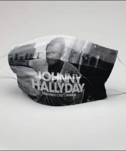Johnny Hallyday Face Mask