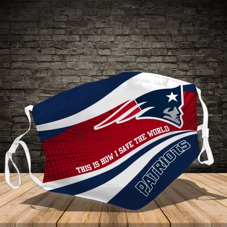 New England Patriots This Is How I Save The World Face Mask