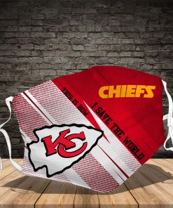 Kansas City Chiefs This Is How I Save The World Face Mask Kansas City Chiefs This Is How I Save The World Face Mask