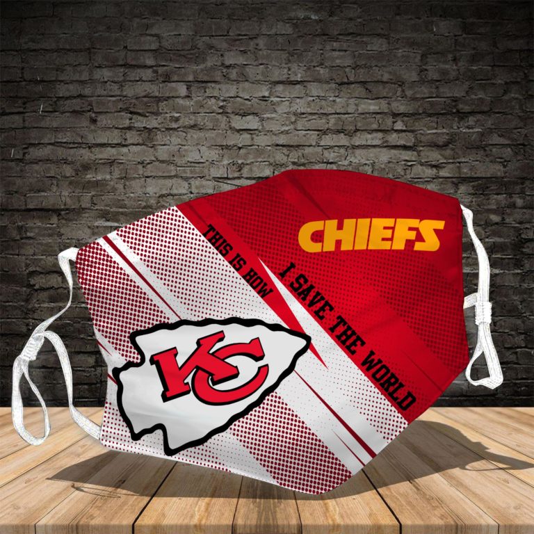 Kansas City Chiefs This Is How I Save The World Face Mask