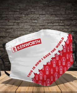 Kenworth This Is How I Save The World Face Mask