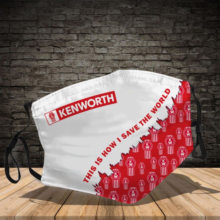 Kenworth This Is How I Save The World Face Mask