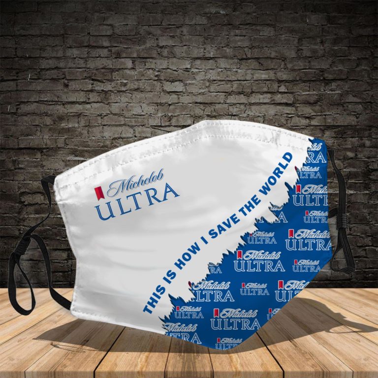 Michelob ULTRA This Is How I Save The World Face Mask