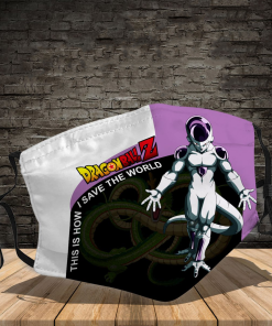 Dragon Ball Frieza This Is How I Save The World Face Mask