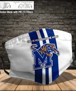 Memphis Tigers Football This Is How I Save The World Face Mask