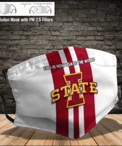 Iowa State Cyclones This Is How I Save The World Face Mask Iowa State Cyclones This Is How I Save The World Face Mask