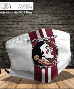 Florida State Seminoles This Is How I Save The World Face Mask