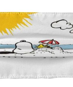 Snoopy And Woodstock Face Mask