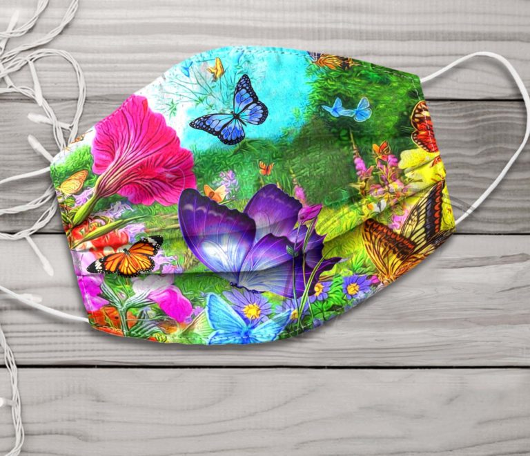 Buterfly Colorful Face Mask