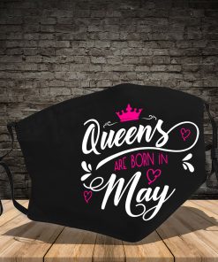 Queen Are Born In May PM2.5 Filter Face Mask