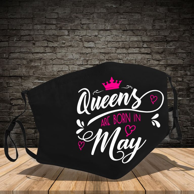 Queen Are Born In May PM2.5 Filter Face Mask