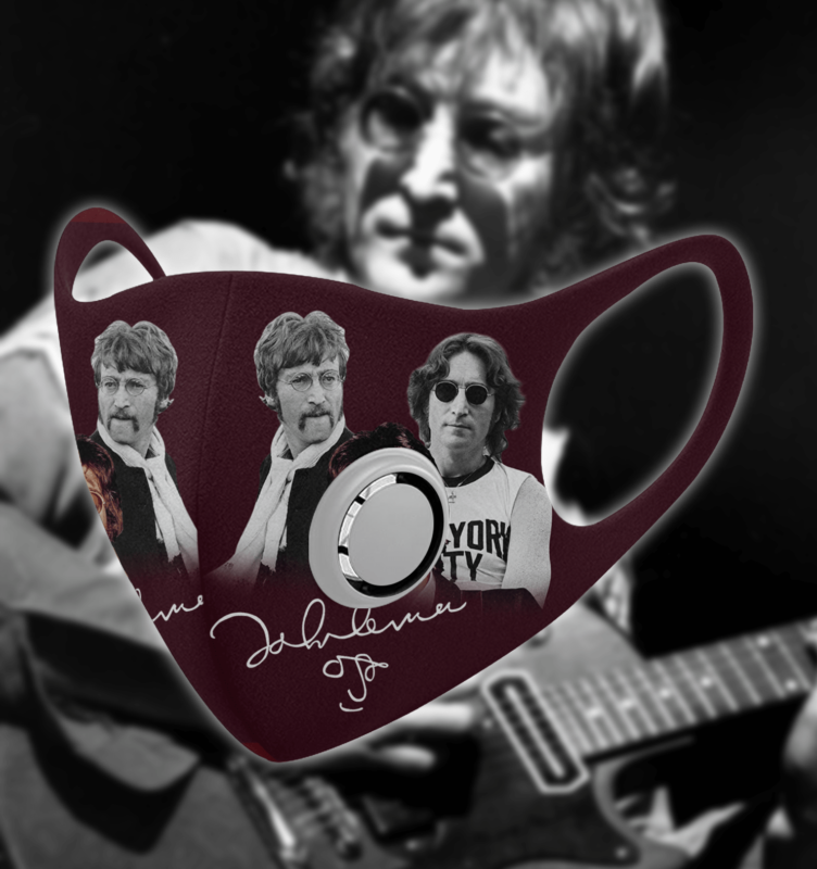 John Lennon 2.5PM Filter Face Mask