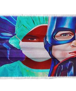 Nurse Super Hero Face Mask