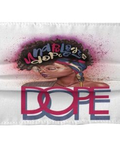 Black Girl Dope Face Mask