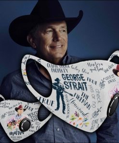 George Strait 2.5PM Filter Face Mask