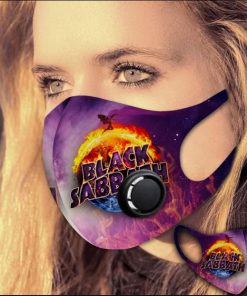 Black Sabbath 2.5PM Filter Face Mask
