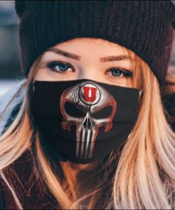 Utah Utes Football The Punisher Skull Face Mask