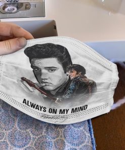 Elvis Presley – Always On My Mind Face Mask Elvis Presley – Always On My Mind Face Mask