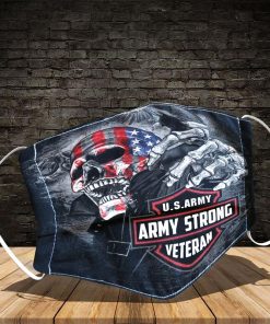 US Army Strong Veteran Face Mask