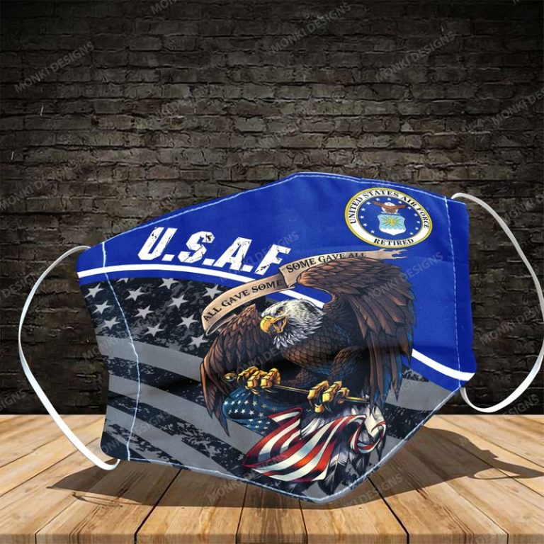 Us Air Force All Gave Some Some Gave All Face Mask