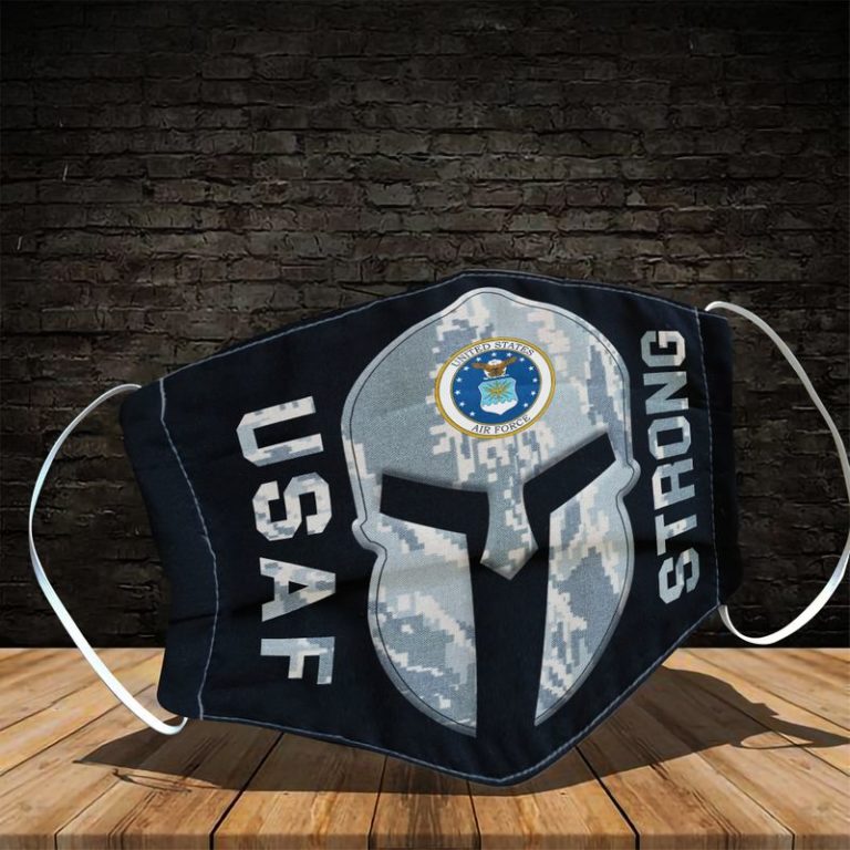 Spartan US Air Force Strong Face Mask