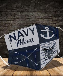 Mom Navy Face Mask