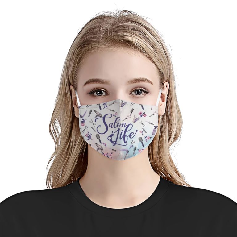 Salon Life Hair Stylist Face Mask