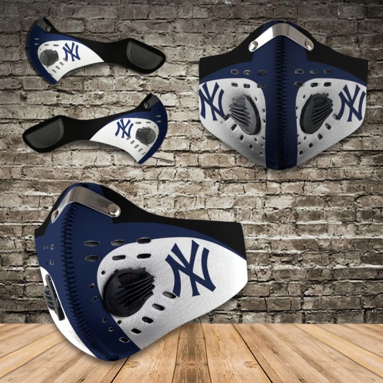 New York Yankees Baseaball N95 Filter Face Mask
