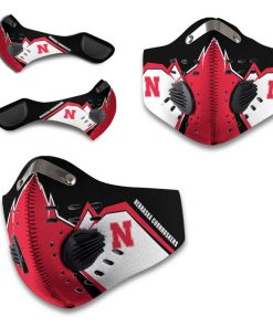 Nebraska Cornhuskers Football N95 Filter Face Mask