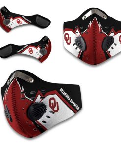 Oklahoma Sooners Football N95 Filter Face Mask