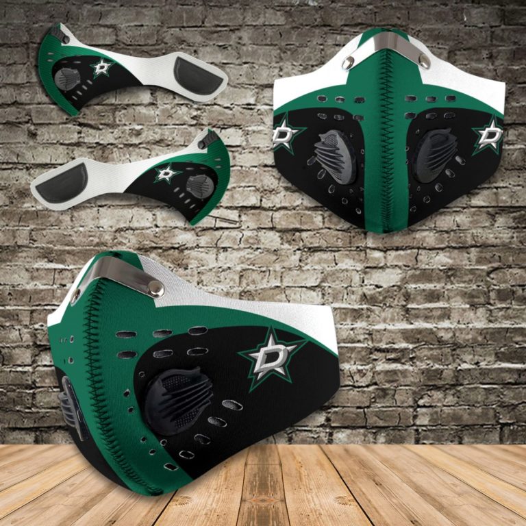 Dallas Stars Ice Hockey N95 Filter Face Mask