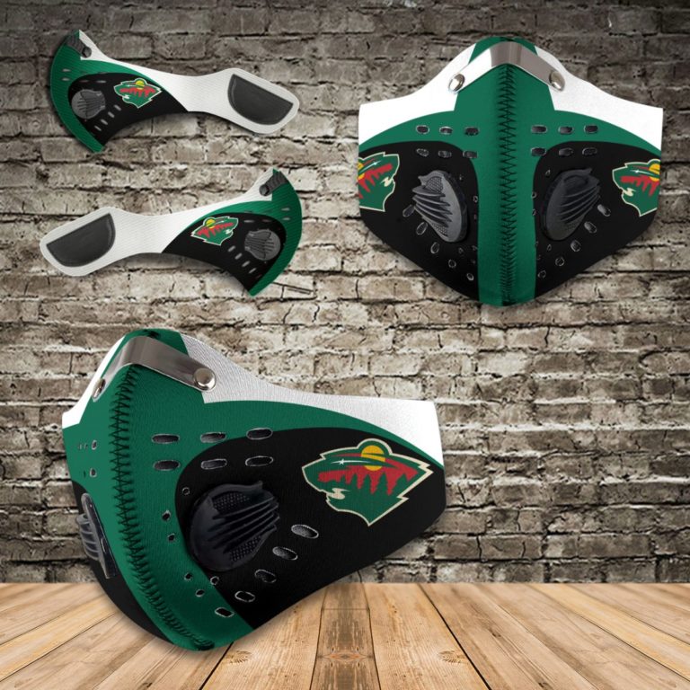 Minnesota Wild N95 Filter Face Mask
