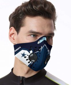 Dallas Cowboys Football N95 Filter Face Mask Dallas Cowboys Football N95 Filter Face Mask